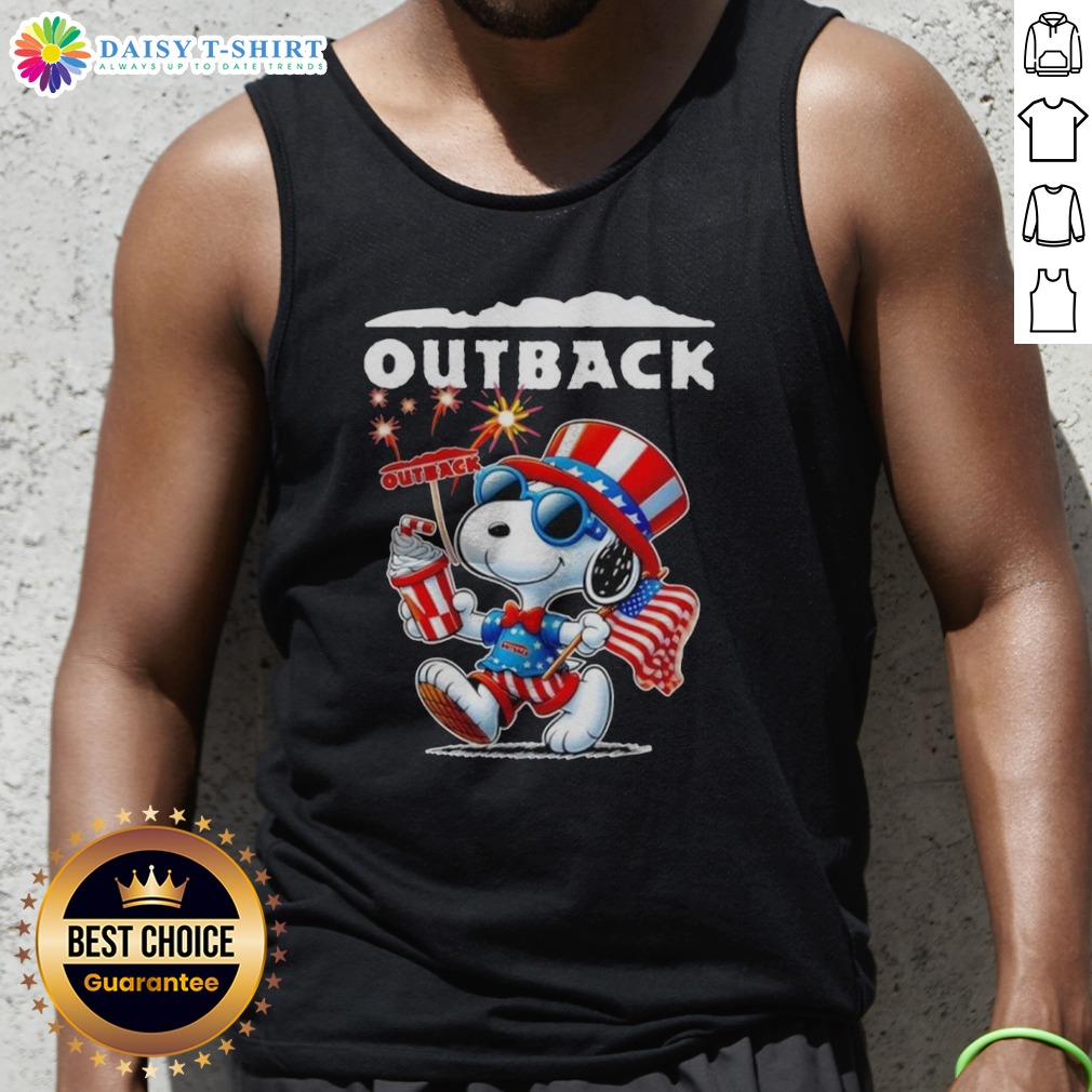 Awesome Snoopy X Outback Fourth Of July American 250 Years 1776 2026 Fireworks Tank Top Awesome Snoopy X Outback Fourth Of July American 250 Years 1776 2026 Fireworks Tank Top featuring vibrant fireworks design