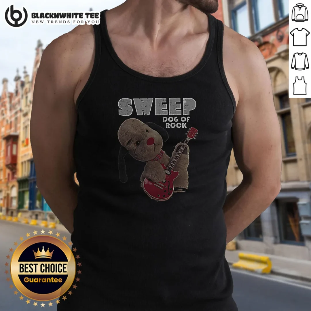 Awesome Sooty Dog Of Rock Sweep Tank Top Awesome Sooty Dog Of Rock Sweep Tank Top