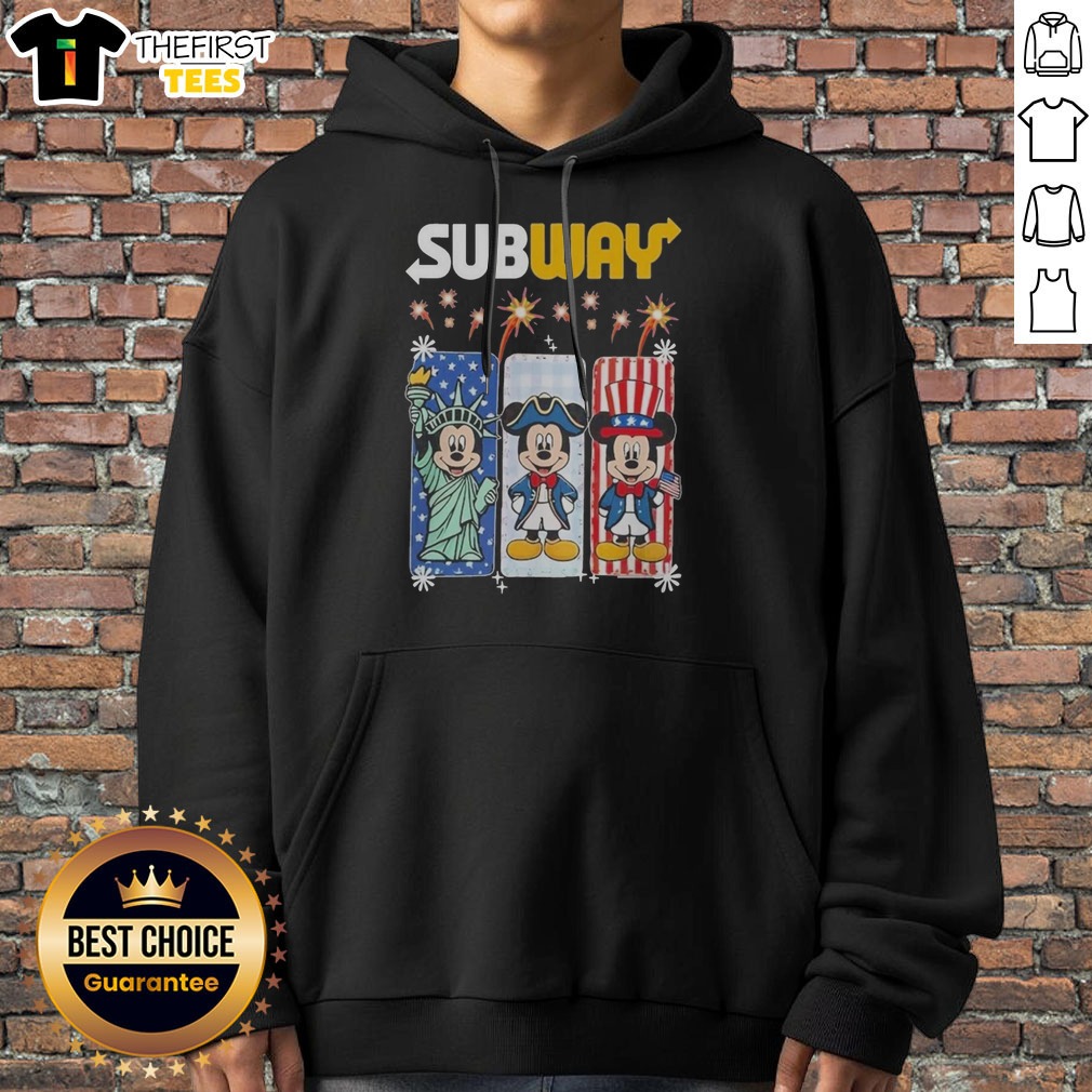 awesome-subway-mickey-mouse-statue-of-liberty-uncle-sam-fourth-of-july-hoodie Awesome Subway Mickey Mouse Statue Of Liberty Uncle Sam Fourth Of July Hoodie featuring patriotic graphic on a comfortable pullover hoodie