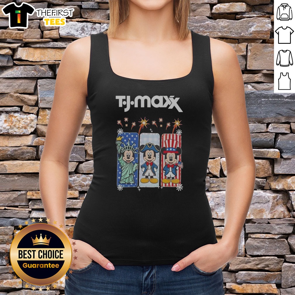 awesome-tj-maxx-mickey-mouse-disney-usa-patriotic-celebration-tank-top Awesome TJ Maxx Mickey Mouse Disney USA Patriotic Celebration Tank top featuring patriotic graphics on a sleeveless cotton garment