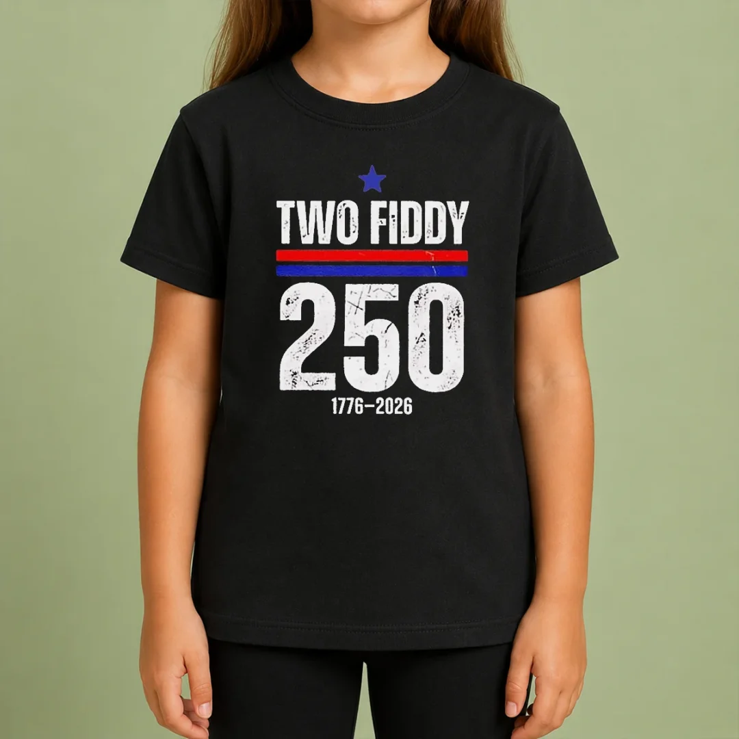 Awesome Two Fiddy 250 17762026 USA Kids T Shirt Awesome Two Fiddy 250 17762026 USA Kids T-Shirt