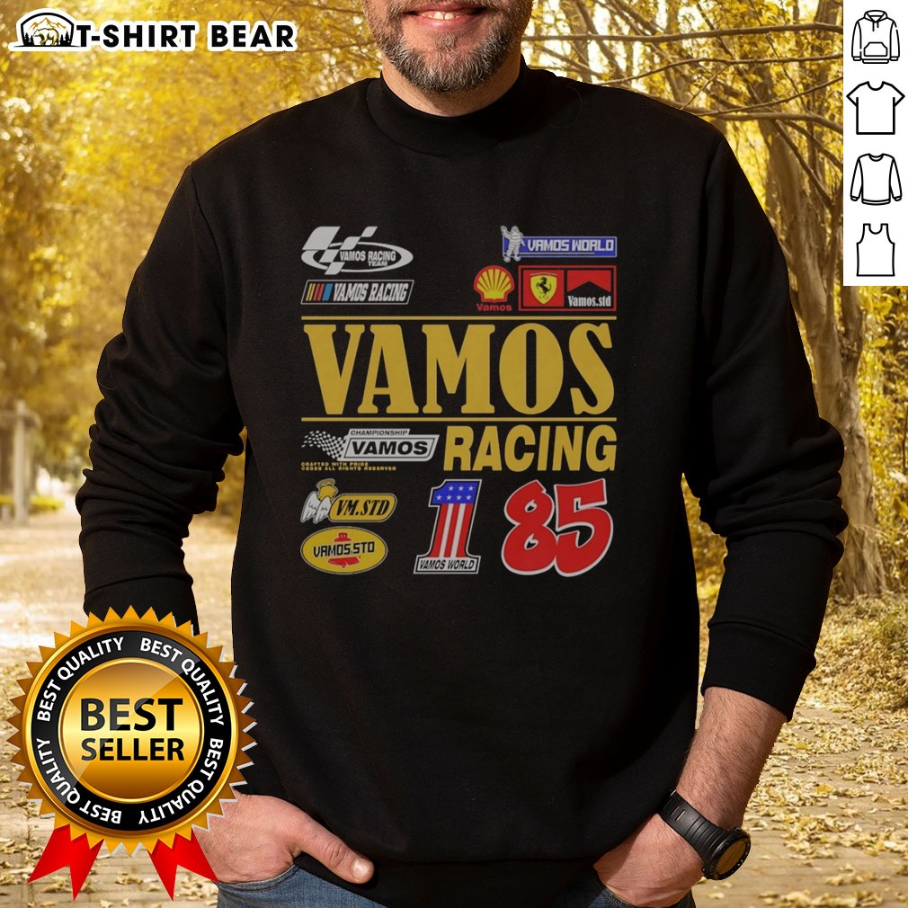 Awesome Vamos Racing Team Championship Vamos Racing 85 Vamos World Vm Std Sweatshirt Awesome Vamos Racing Team Championship Vamos Racing 85 Vamos World Vm Std Sweatshirt featuring a dynamic design