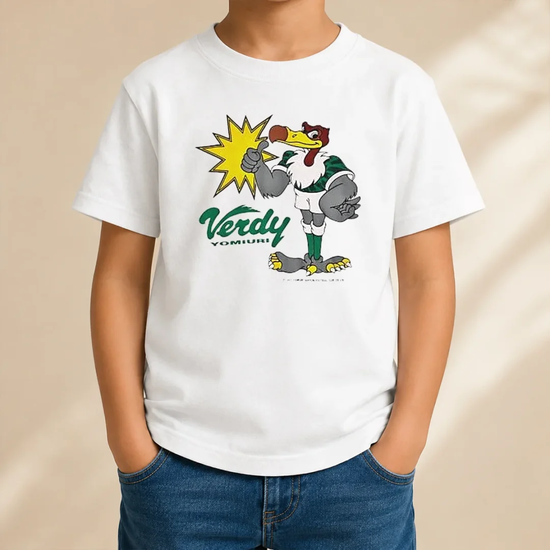 awesome-verdy-mascot-yomiuri-nippon-football-club-1992-verdy-yomiuri-kids-t-shirt Awesome Verdy Mascot Yomiuri Nippon Football Club 1992 Verdy Yomiuri Kids T-Shirt
