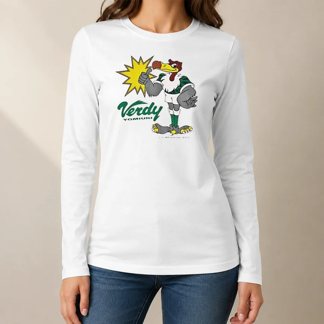 awesome-verdy-mascot-yomiuri-nippon-football-club-1992-verdy-yomiuri-long-sleeve-shirt Awesome Verdy Mascot Yomiuri Nippon Football Club 1992 Verdy Yomiuri Long Sleeve Shirt