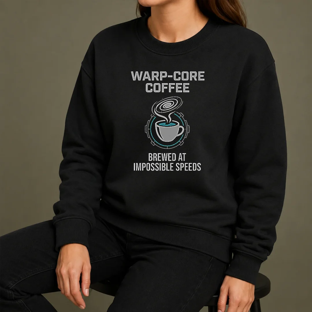 Awesome Warp Core Coffee Brewed At Impossible Speeds Sweater Awesome Warp Core Coffee Brewed At Impossible Speeds Sweater