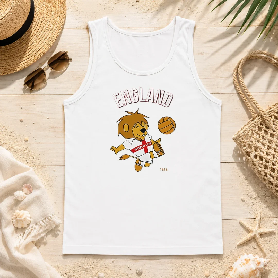 Awesome World Cup Willie England 1966 Soccer Mascot Mascot England Tank Top Awesome World Cup Willie England 1966 Soccer Mascot Mascot England Tank Top