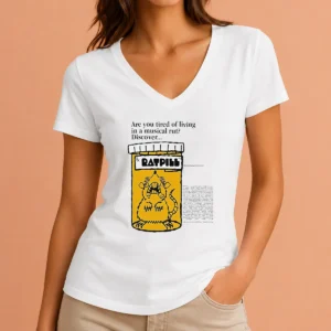 Nice Are You Tired Of Living In A Musical Rut Discover V-Neck Shirt