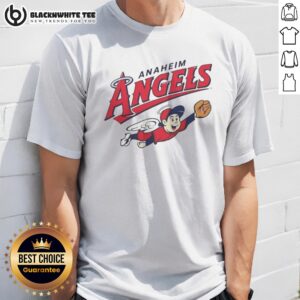 Premium Anaheim Angels Los Angeles Angels Shirt featuring vibrant team colors and logo.