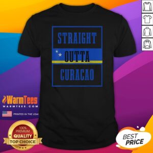 Pretty Straight Outta Curacao Flag