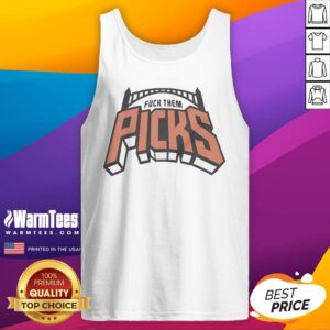 Original New York Knicks F Them Picks tank top featuring vibrant team colors and bold graphics