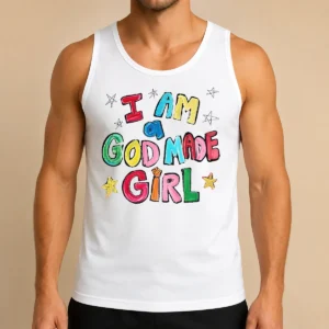 Premium I Am A God Made Girl Tank Top