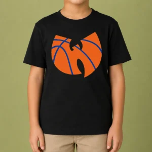 Original Wu Tang Clan X New York Knicks Logo Kids T-Shirt