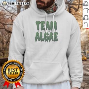Nice Team Algae Slimy Green Drip Typography Humor Hoodie
