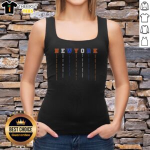 Hot New York Knicks Never Back Down Stay Focused Tank Top in vibrant blue with bold Knicks logo and motivational text