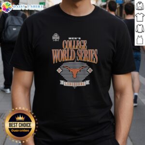 Funny Texas Longhorns 2026 Men’S College World Series Omaha NCAA Baseball Logo Team Shirt