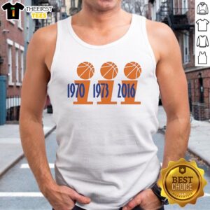 Funny Three Championship Trophies 1970 1973 Finals 2026 Tank Top featuring a humorous trophy design