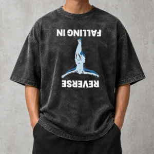 Funny Falling In Reverse Washed T-Shirt