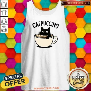 Hot Catpuccino Tank Top