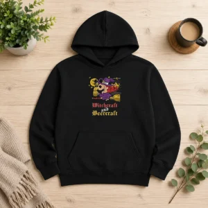 Nice Witchcraft And Beercraft Hoodie