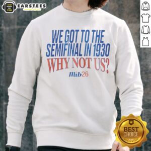 United States Men National Soccer Team 1930 World Cup We Got To The Semifinal sweatshirt featuring vintage graphics