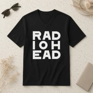 Pretty Edward Norton Radiohead V-Neck Shirt