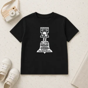 Pretty Philadelphia 76ers All Star Game Basketball Bell Kids T-Shirt