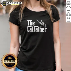 Funny The Catfather Parody Ladies Shirt