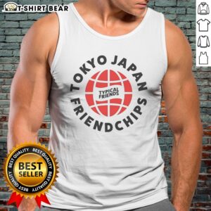 Good Tokyo Japan Friendchips Typical Friends Tank top in a vibrant design showcasing friendship themes.