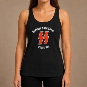 Official Lightning Bolts Support Your Local White Boy Tank Top