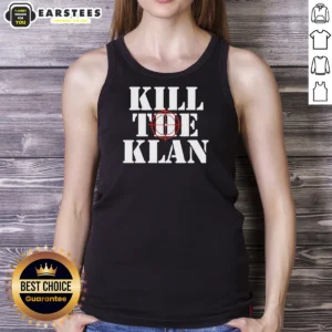Premium Kill The Klan Anti Racism Crosshair Target Graphic Statement Tank Top