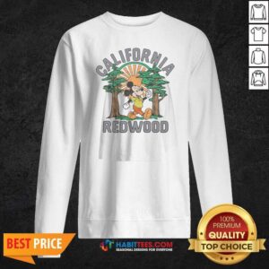 Good Mickey Mouse California Redwood sweatshirt optimized for showcasing vibrant design and comfort.