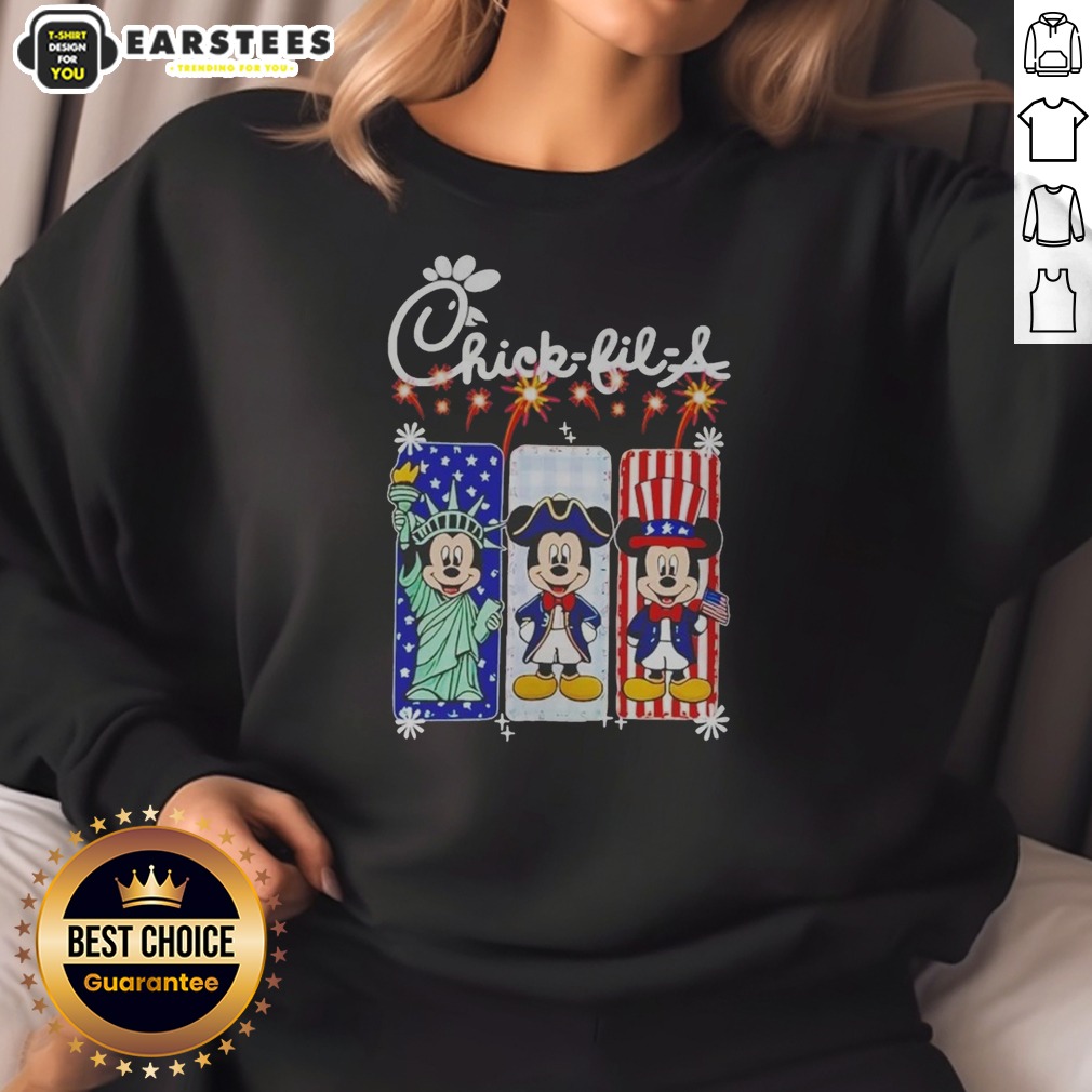chick-fil-a-mickey-mouse-usa-liberty-patriotic-sweatshirt Chick Fil A Mickey Mouse USA Liberty Patriotic Shirt - Image 3