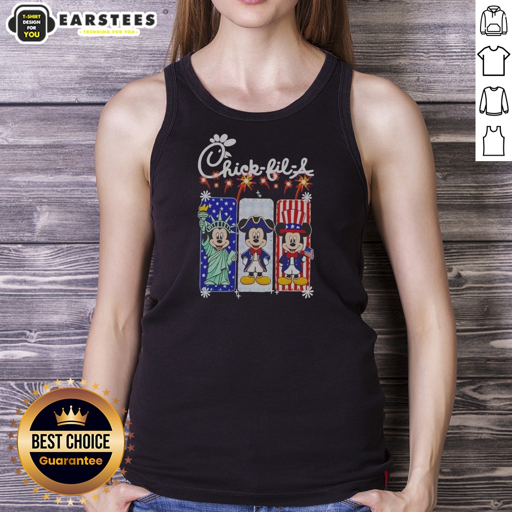 chick-fil-a-mickey-mouse-usa-liberty-patriotic-tank-top Chick Fil A Mickey Mouse USA Liberty Patriotic Shirt - Image 2