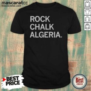 Awesome Rock Chalk Algeria Bold Text