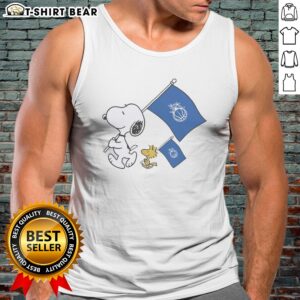 Good Snoopy And Woodstock Holding Orlando Magic Flags To Cheer Tank top featuring vibrant graphics.