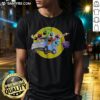 Cute Poppy Playtime Smiling Critters Drive Car Shirt featuring colorful cartoon characters on a comfortable cotton tee