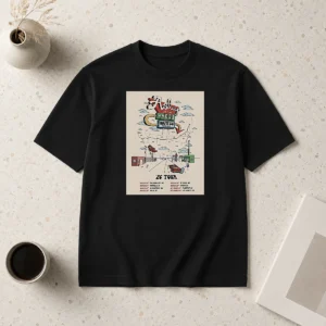 Nice Asleep At The Wheel Route 66 Centennial 2026 Shows Shirt
