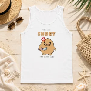 Good Angry Chick Call Me Short One More Time Kawaii Tank Top
