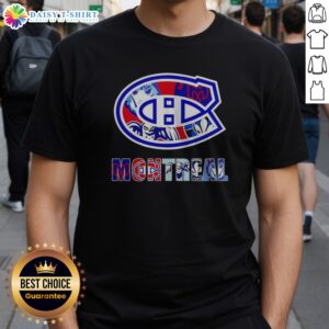 Good Montreal Sports Teams Logos Shirt featuring vibrant team logos on a comfortable fabric.
