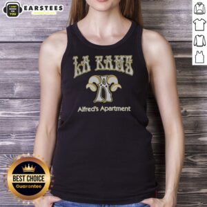 Good Los Angeles Rams X Alfred'S Apartment tank top featuring vibrant team colors and comfortable fit