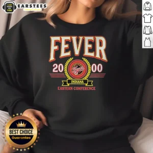 Pretty Indiana Fever 2000 Eastern Conference Sweatshirt