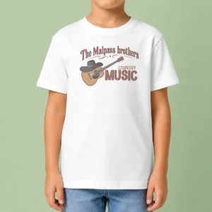 Awesome The Malpass Brothers Country Music Kids T-Shirt