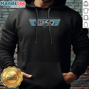 Hot We Are An Effective Team Tech 49 Hoodie displayed in a vibrant setting, showcasing its unique design.