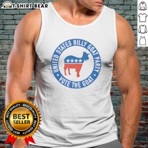 Awesome United States Billy Goat Party Vote The Goat American Politics Satire Tank top on tank top