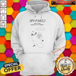 Pretty Anya Forger And Bond Spy X Family World Peace Depends On The Forgers hoodie optimized for product display