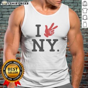 Nice Josh Hart New York Knicks I NY Hand Sign Tank Top