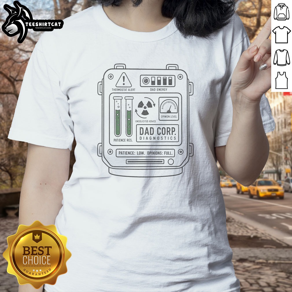 dad-corp-diagnostics-ladies-shirt DAD CORP Diagnostics Ladies Shirt