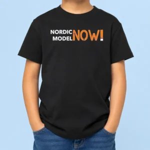 Nice Nordic Model Now! Slogan Kids T-Shirt