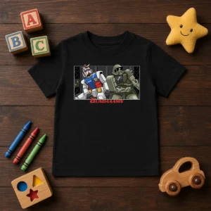 Hot Gundaaamn Gundam Damn Meme Kids T-Shirt