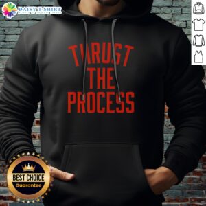Good Trust The Process NBA Thrust The Process Philadelphia 76ers Hoodie in vibrant colors, perfect for fans.